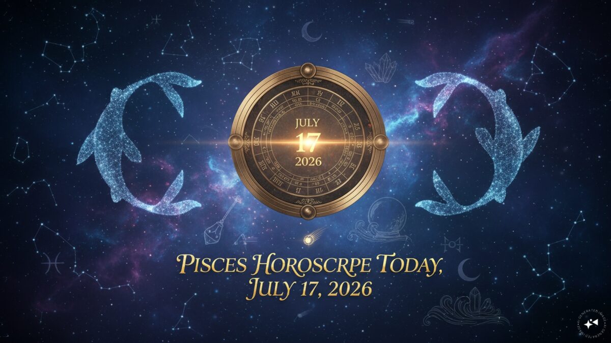 Pisces Horoscope Today, July 17 2026