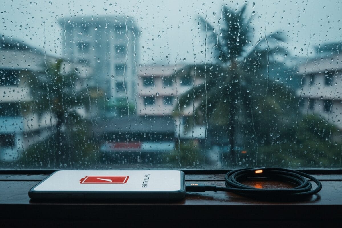 Why Does Your Phone Battery Drain Faster During Monsoon?