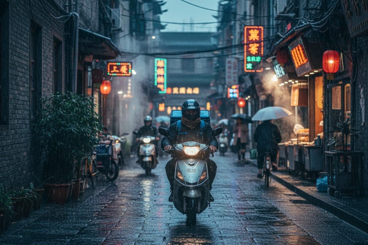China's Food Delivery Rider Wins Country's Top Literary Recognition For Poems Penned Between Orders