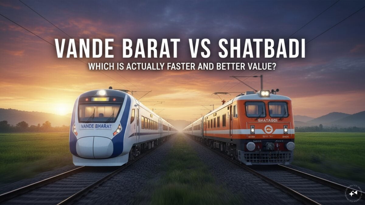 Shatabdi vs Vande Bharat: What Should You Book?