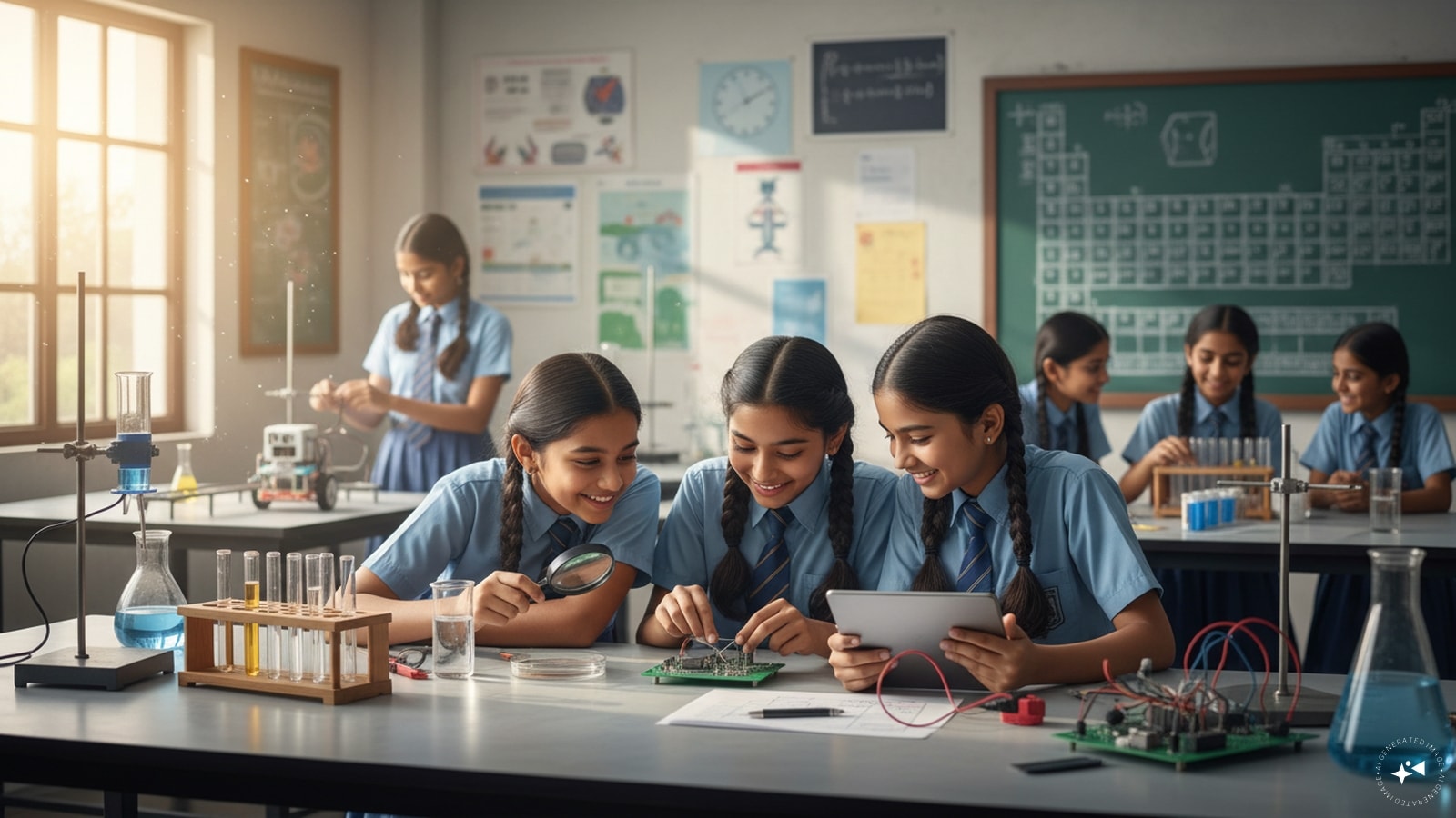 More girls are pursuing science, technology, engineering and mathematics, opening doors to new opportunities.