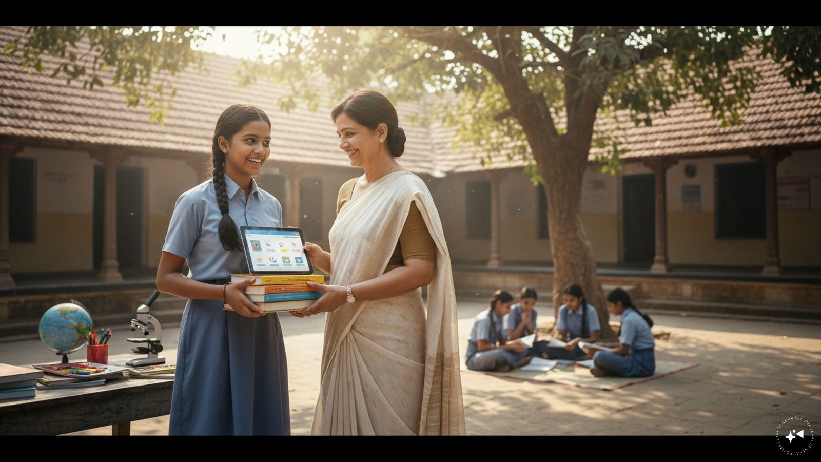 Access to books, scholarships and learning opportunities helps young students achieve their goals.