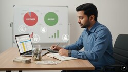 Simple budgeting steps can help people manage expenses, save money, and plan for future goals. (AI photo)