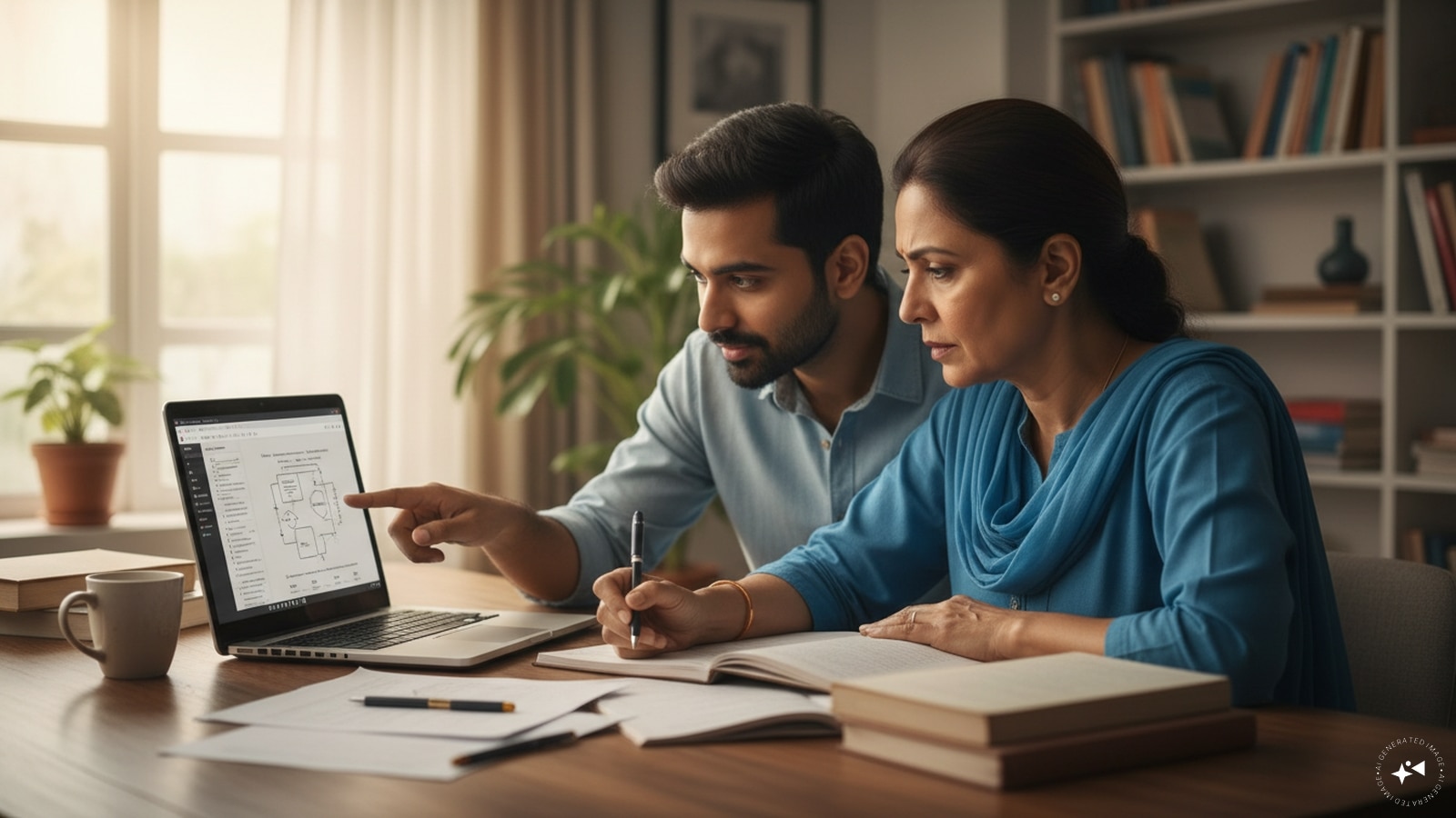 What began as a son's encouragement soon turned into a unique partnership. The two discussed assignments, helped each other prepare for exams and even developed a friendly rivalry over grades. Aditya guided his mother through online exams and viva sessions, while Jigisha pushed herself to match his academic performance. Their shared journey brought them closer than ever.