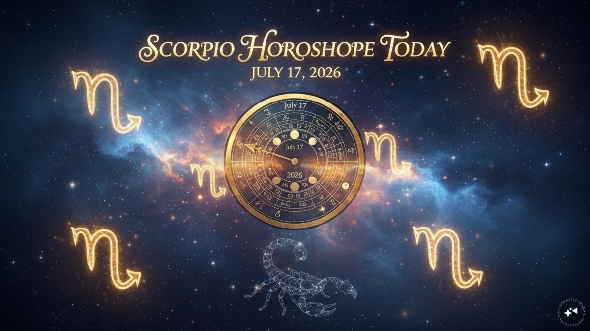Scorpio Horoscope Today, July 17 2026