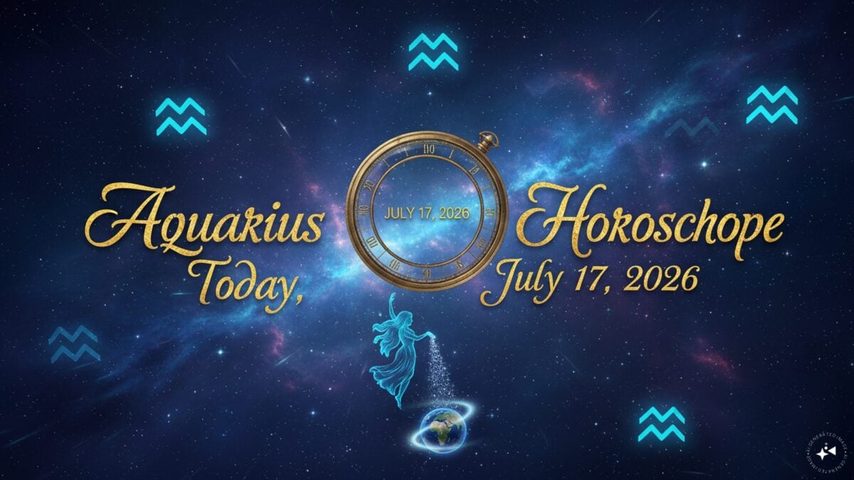 Aquarius Horoscope Today, July 17 2026