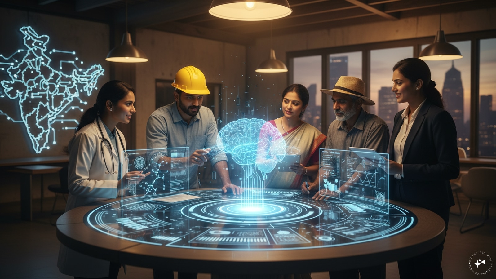 AI Works Best When Humans Stay in Control: Perhaps the biggest lesson from AI's rapid growth is that it works best alongside people. AI can automate repetitive tasks, analyze large amounts of information and support decision-making, but human creativity, empathy, ethics and judgment remain irreplaceable. The future belongs to human-AI collaboration—not competition. (AI photo)