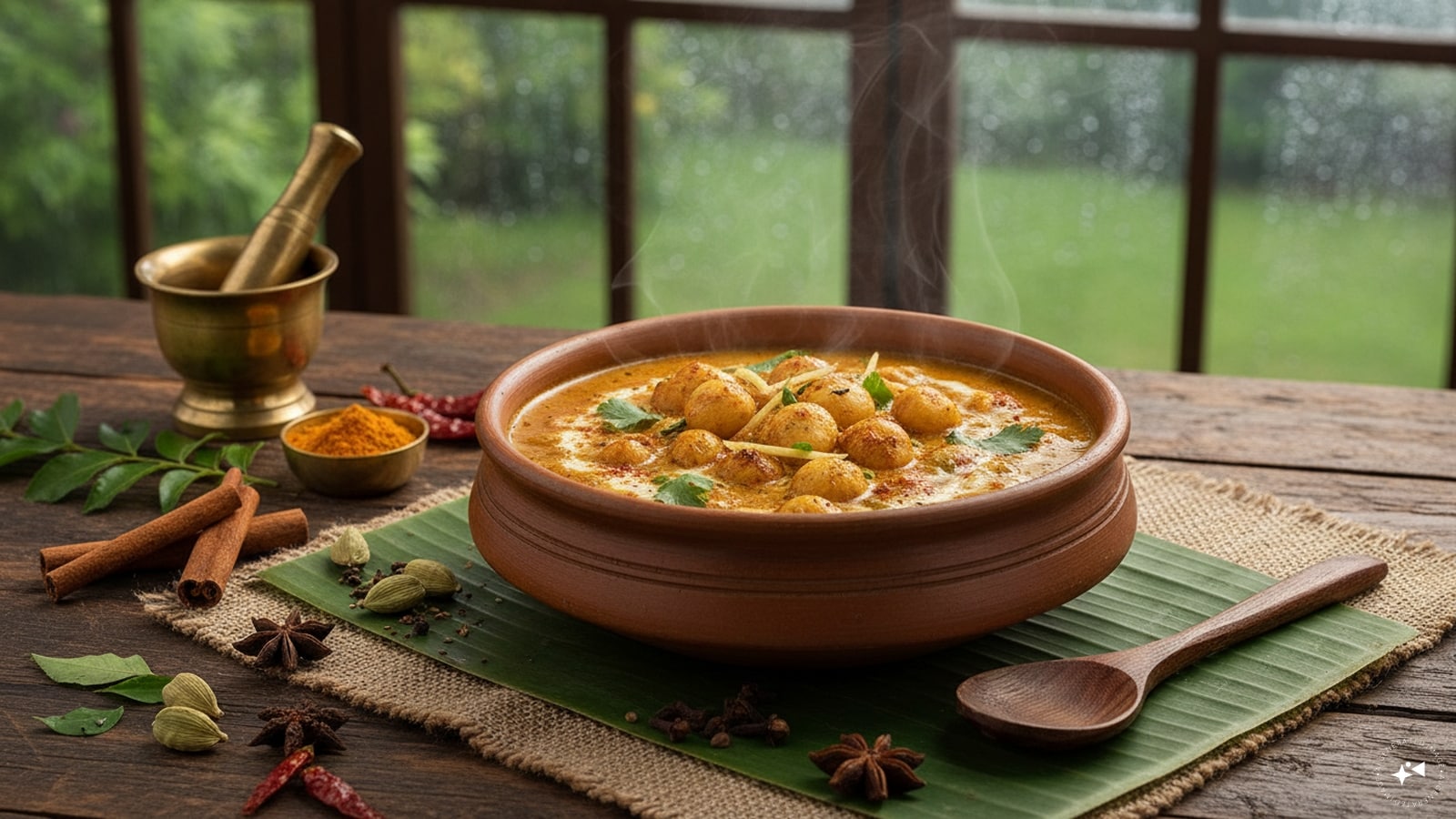 Fox nuts or makhana are widely used during fasting in India. A light makhana curry made with yoghurt, spices and herbs offers a delicious alternative to regular meals during vrat.