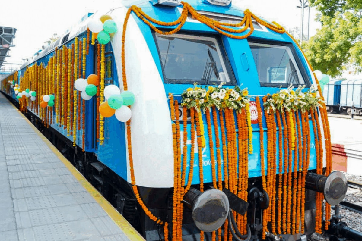 Rs 10 Ticket, Zero Emissions: India's First Hydrogen Train Service Starts Tomorrow - Check Route, Timings And Stops