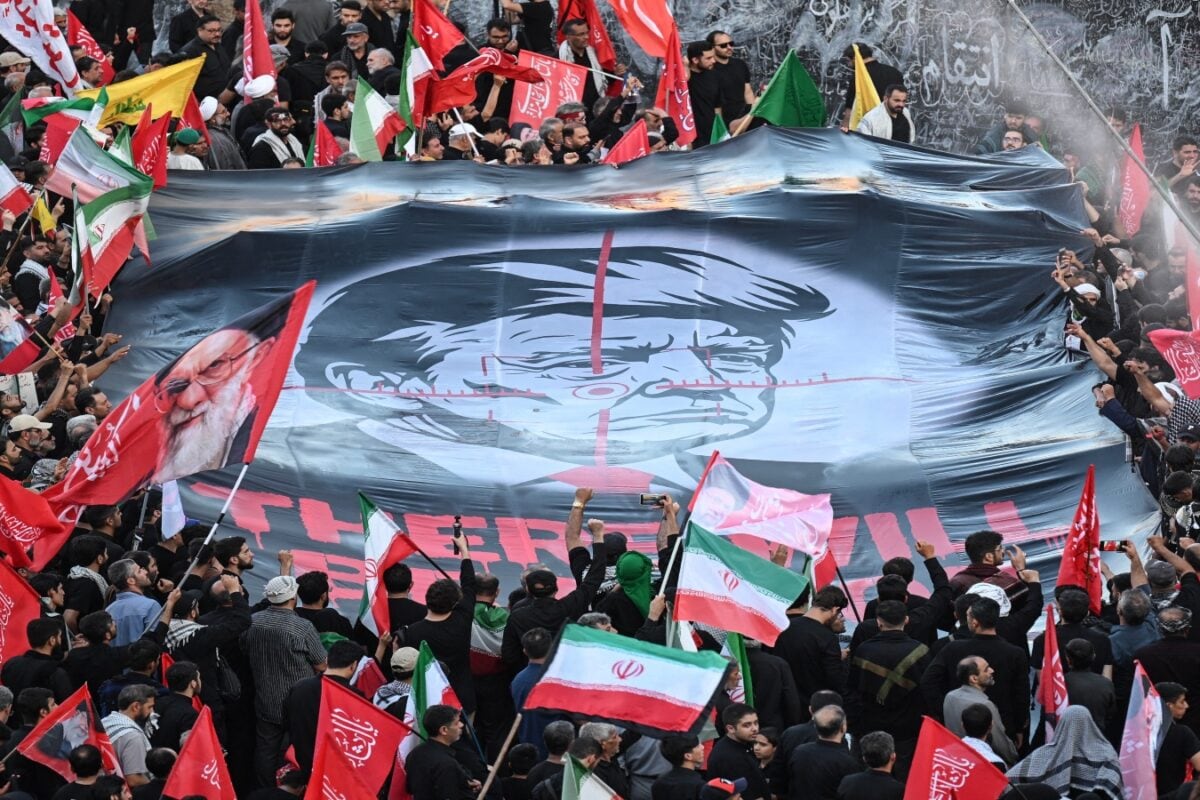 'Kill Trump', 'Death To America': Khamenei Funeral In Iran Echoes With Calls For Revenge