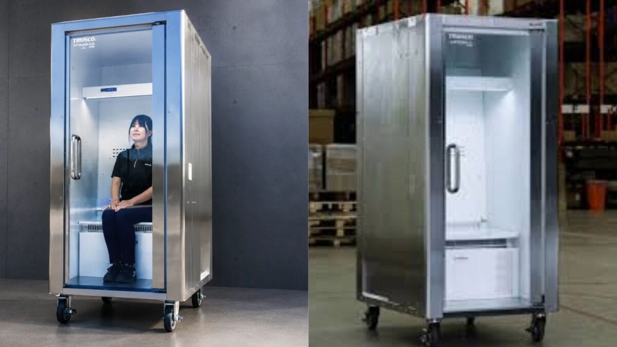 Japan's 'Human Refrigerator' Helps Workers Beat Extreme Heat