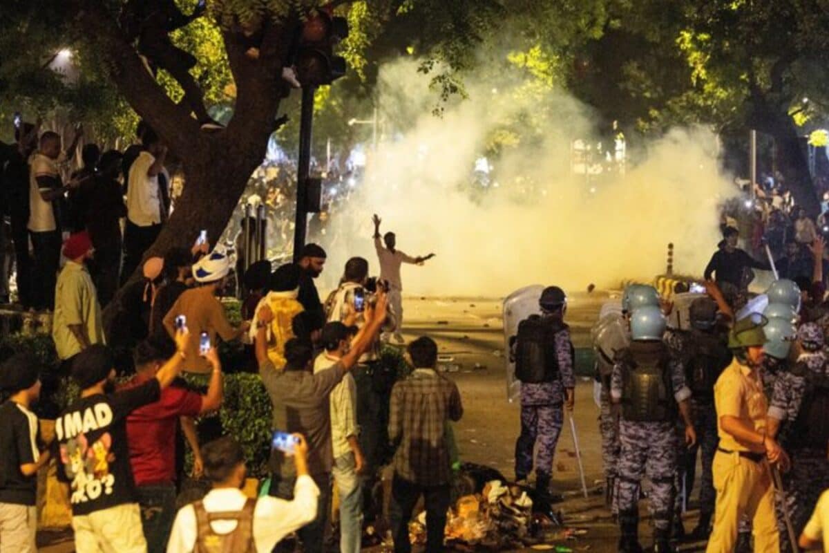 RAF Fired Anti-Riot Gun Twice During Jantar Mantar Protest On DCP's Orders, Document Reveals