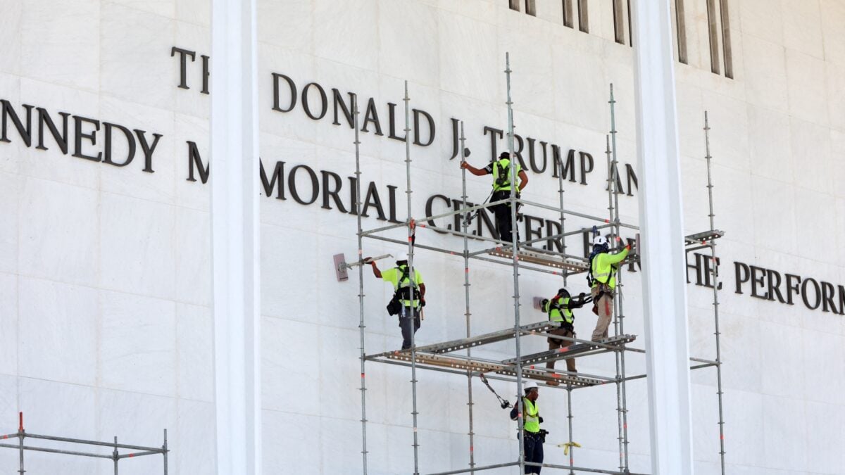 US Court Rejects Trump's Request To Put His Name Back On Kennedy Center