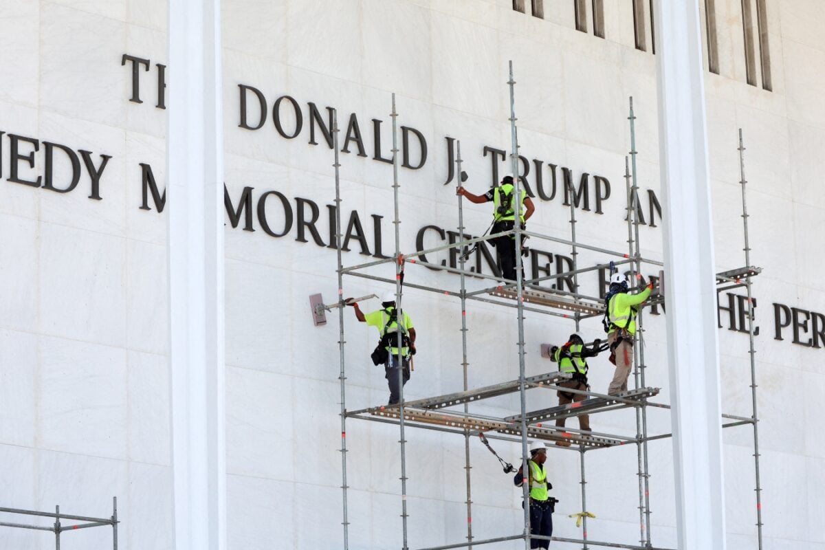 US Court Rejects Trump's Request To Put His Name Back On Kennedy Center