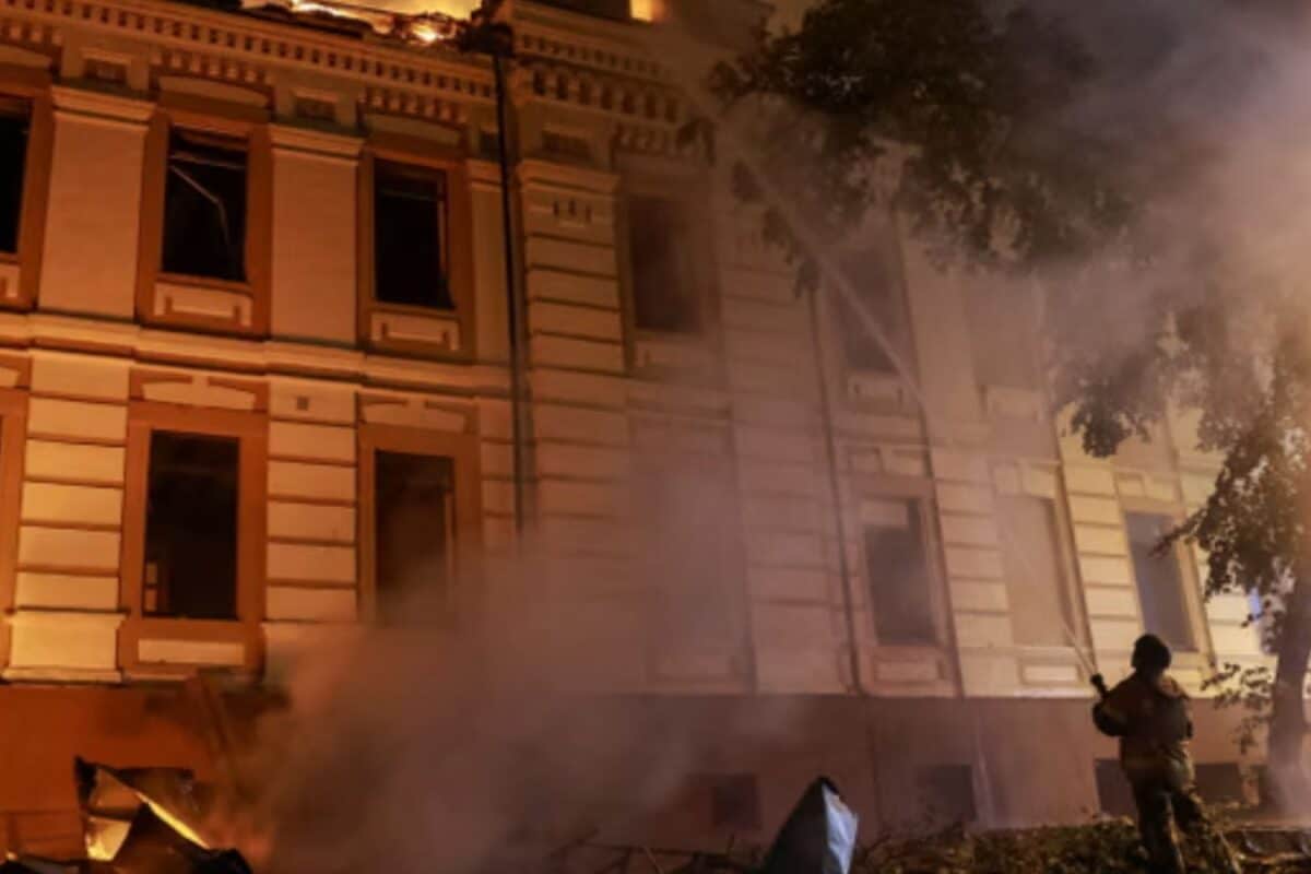 Russia Unleashes Biggest Missile Assault Of War As Kyiv Endures Massive Overnight Attack