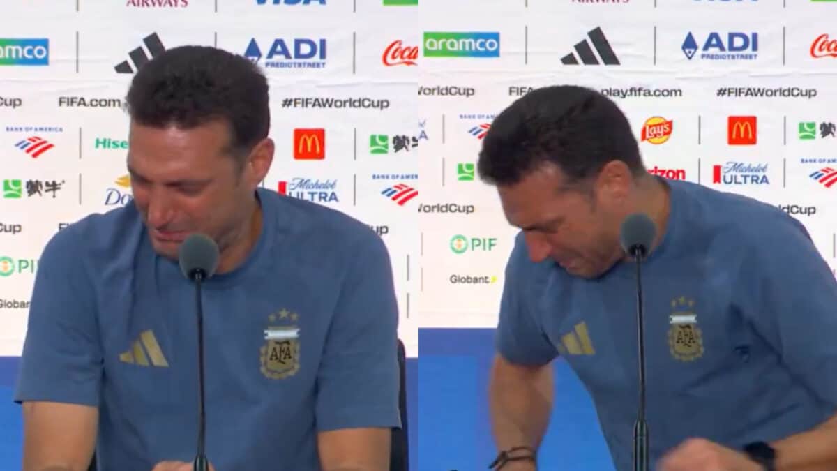 Scaloni breaks down and hints at exit after Argentina's final defeat