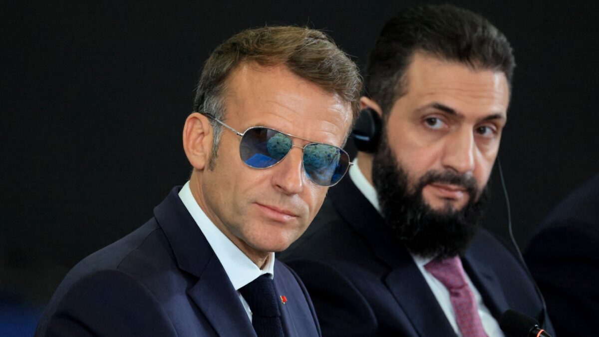 'My Visit Continues': Macron's Defiant Message From Syria After Explosions Near His Hotel In Damascus