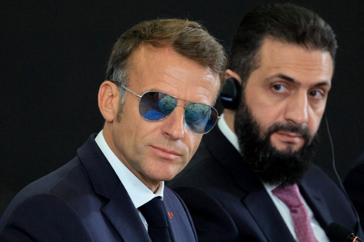 'My Visit Continues': Macron's Defiant Message From Syria After Explosions Near His Hotel In Damascus