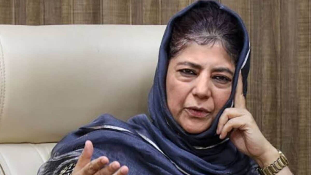 Mehbooba Mufti's Jantar Mantar Remarks Trigger Political Storm In J&K; Omar Abdullah Demands Apology