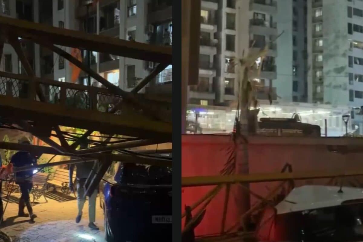 1 Killed, 3 Injured After Crane Collapses At JP Infra Site Near Mumbai