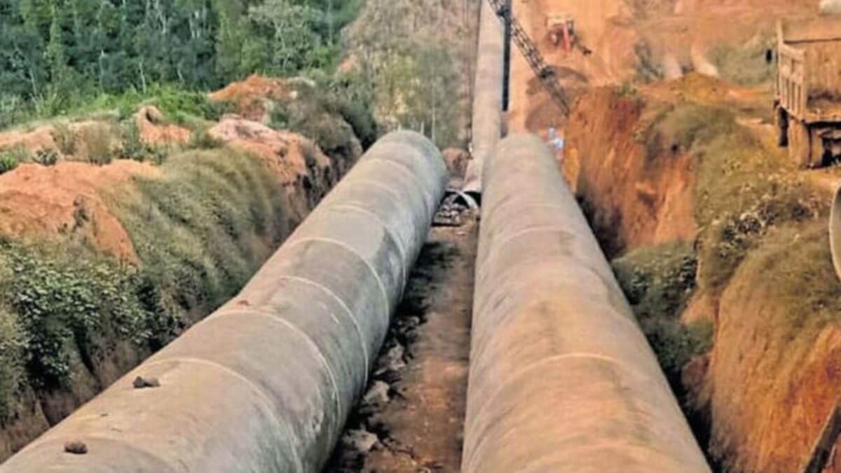 Crores Spent, Water Lost: Fresh Pipeline Burst Hits Congress’s Ambitious Yettinahole Drinking Water Project