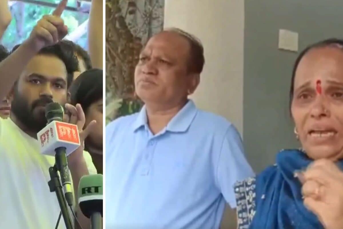 ‘Got Death Threats, Had To Leave Our Home’: Abhijeet Dipke’s Parents 'Proud', Emotional As CJP Protest Ends
