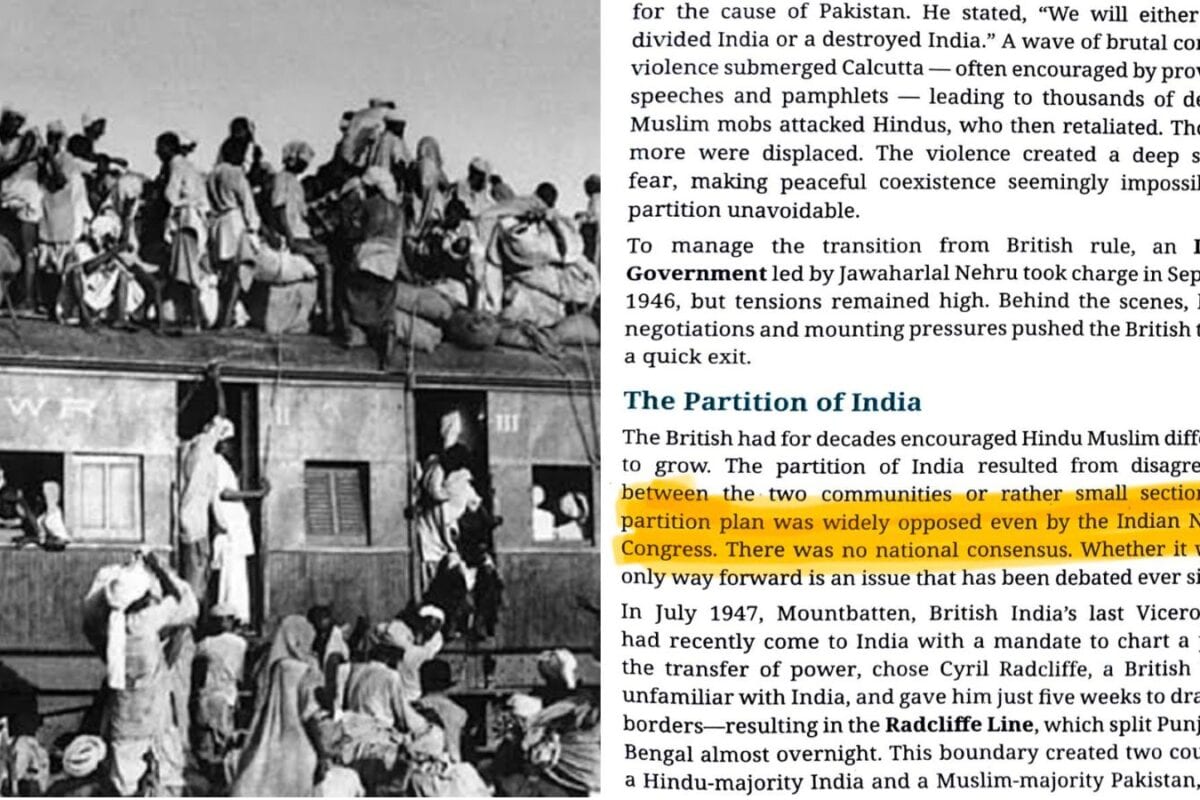 NCERT Revises Class 8 History Textbook, Says 'Congress Widely Opposed Partition'