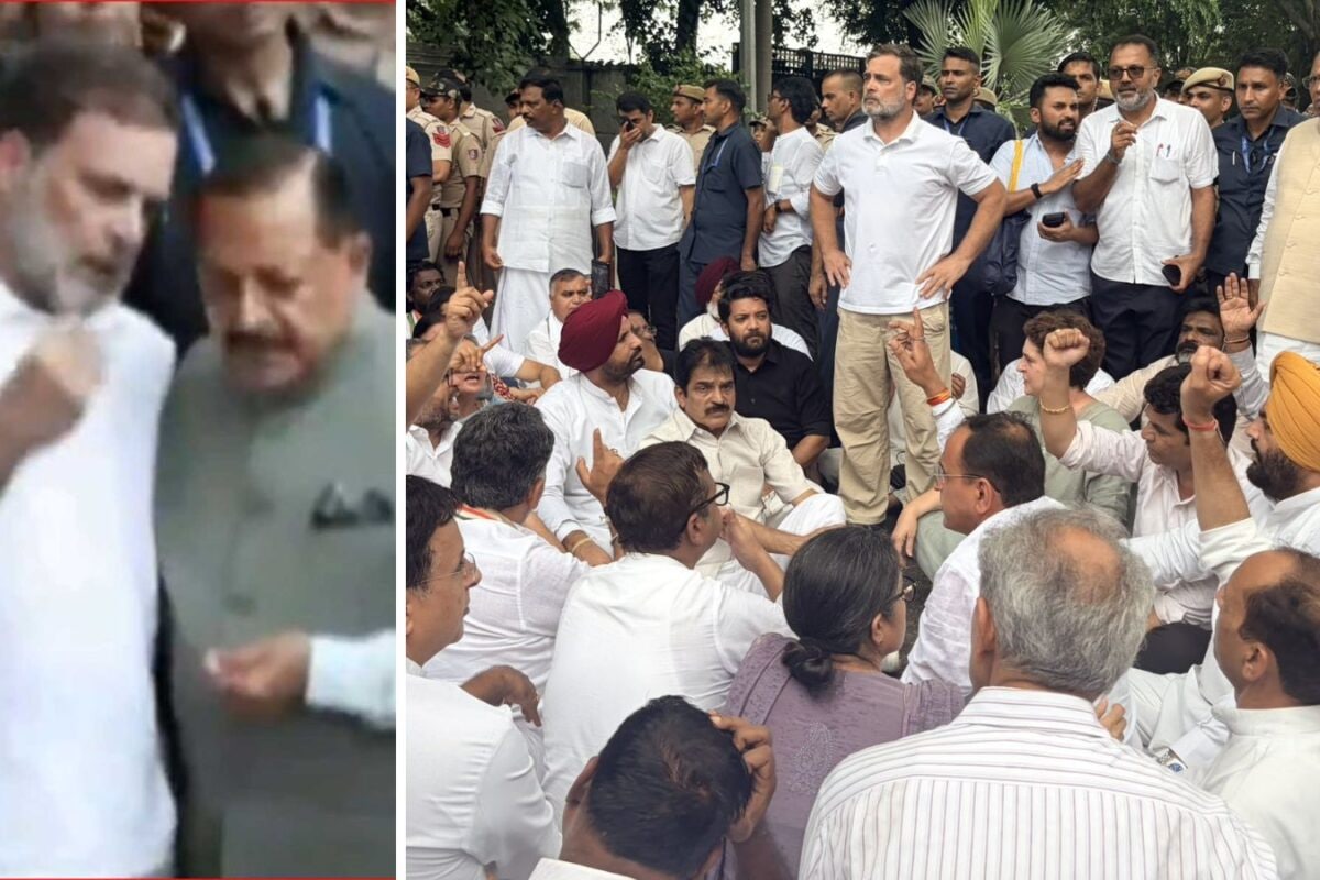 What Did Jitendra Singh Tell Rahul Gandhi Amid Congress Protest Outside PM Modi’s Residence? Inside Details
