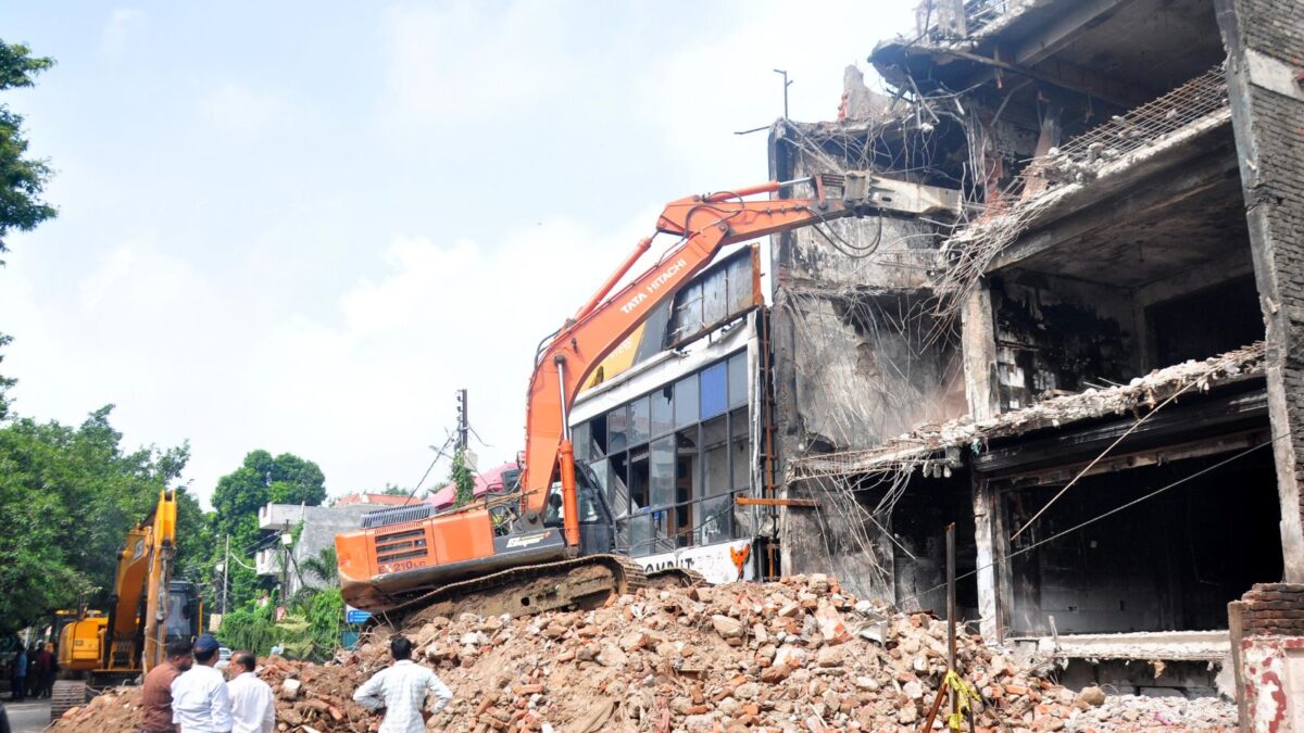 Lucknow razes building where June 22 fire killed 15, 32 days later