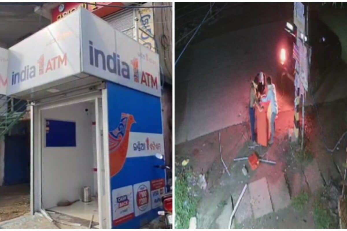 ATM Looted In Odisha's Balasore; Miscreants Drag Machine Out Of Kiosk Using Thar SUV |Video