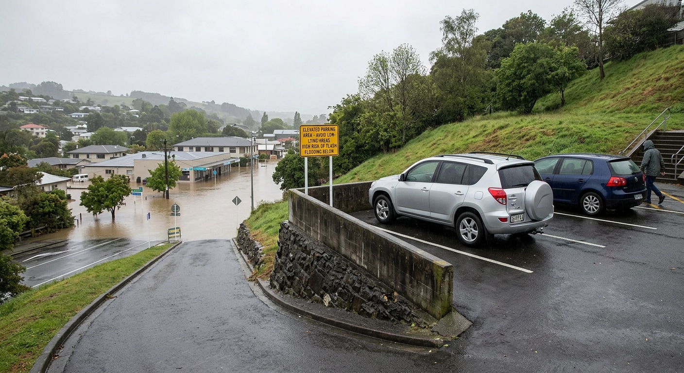 Park on Elevated Ground: Always park your vehicle on higher ground away from low-lying areas prone to flash floods or waterlogging. Regular basement parking should be avoided if the area has a history of flooding.