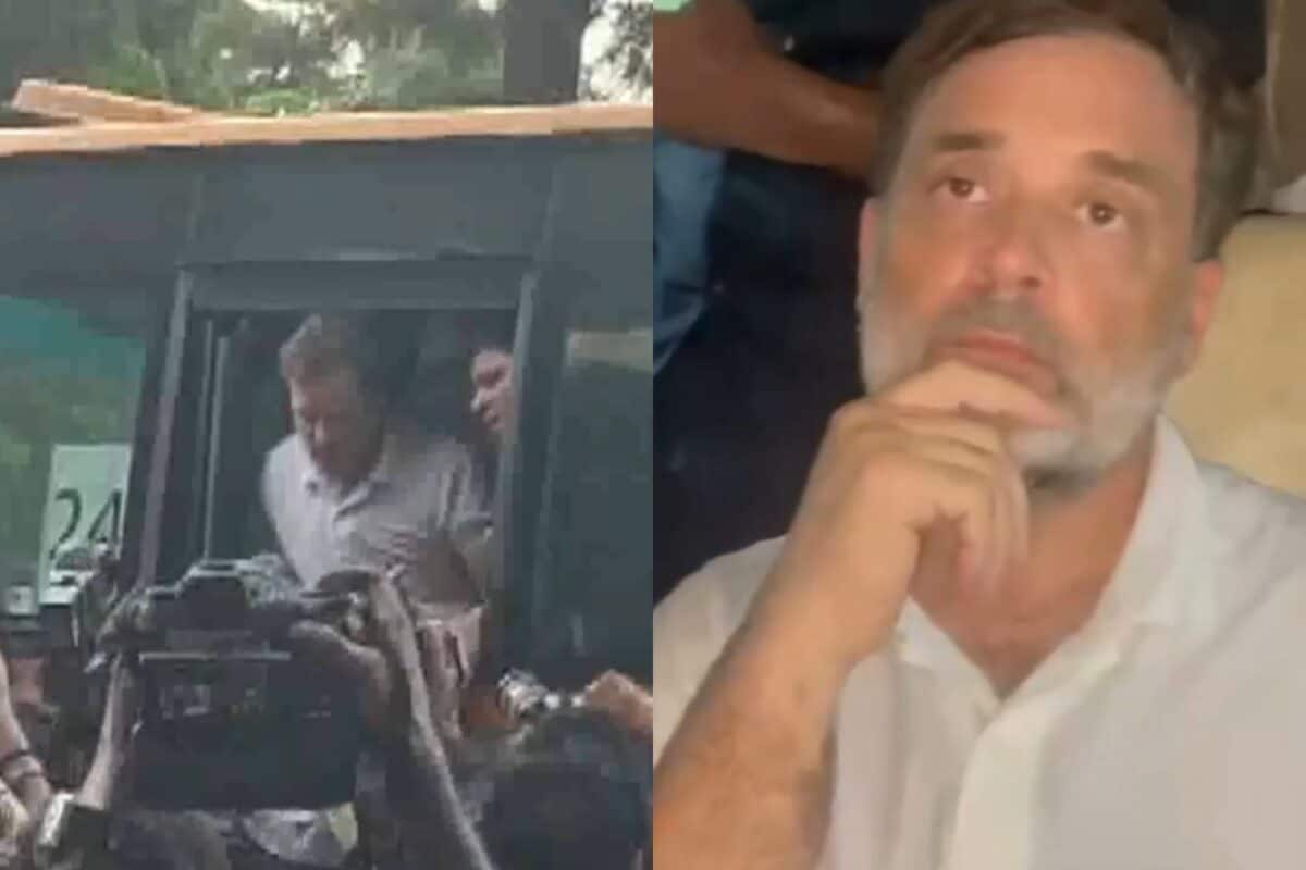 High Drama At 7 Lok Kalyan Marg: Rahul, Priyanka Gandhi Removed From Protest Near PM Modi's Residence
