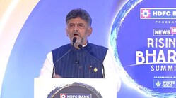 Karnataka CM DK Shivakumar at Rising Bharat Summit