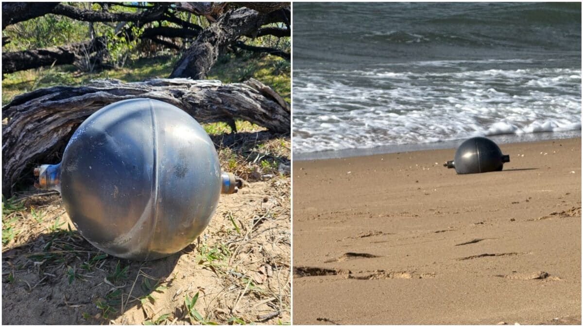 'Space Balls'? Mysterious Silver Spheres Wash Up On Australian Beach, Probe Launched