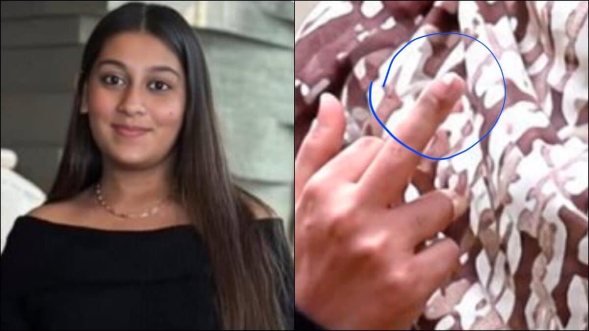 Siya Goyal's Father Tries To Clarify Her Middle Finger Gesture To Media: 'Car Door Struck Her Hand'