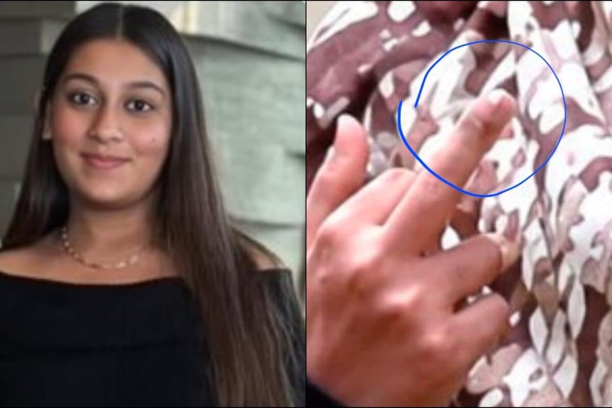 Siya Goyal's Father Tries To Clarify Her Middle Finger Gesture To Media: 'Car Door Struck Her Hand'