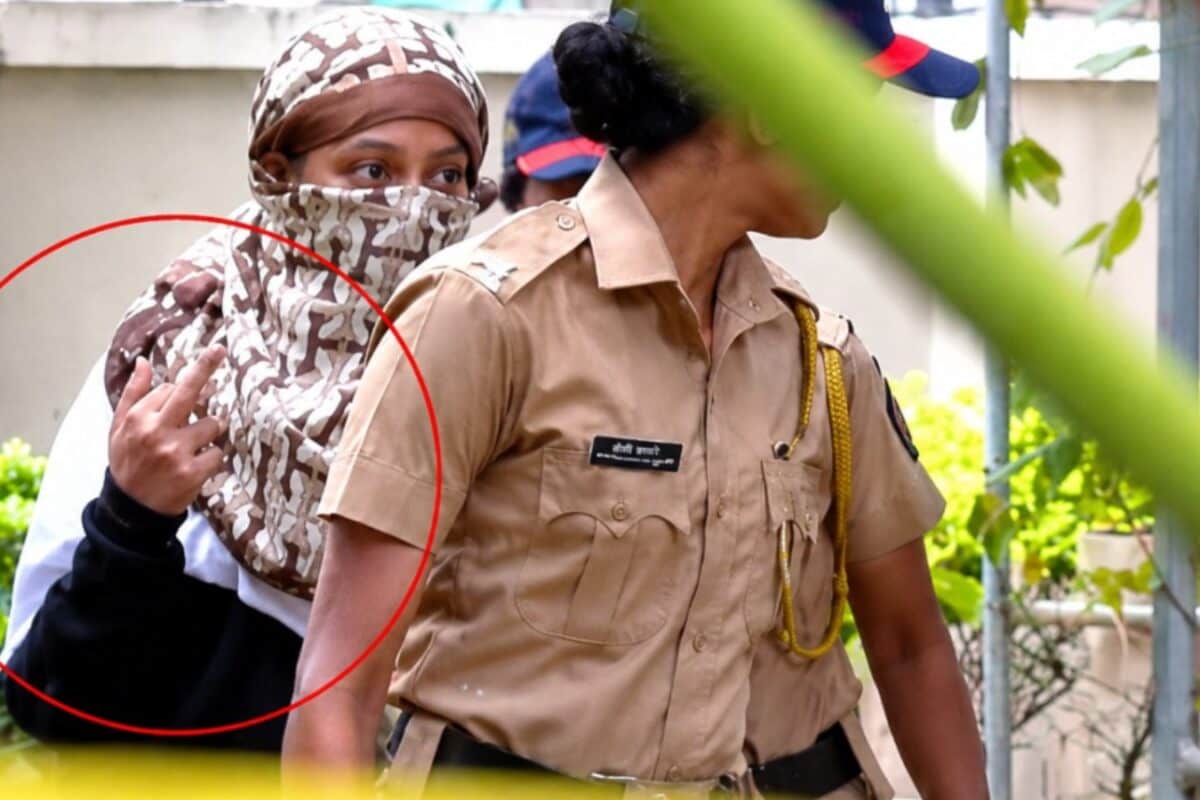 On Camera: Pune Fort Murder Accused Siya Goyal Flashes Middle Finger At Media