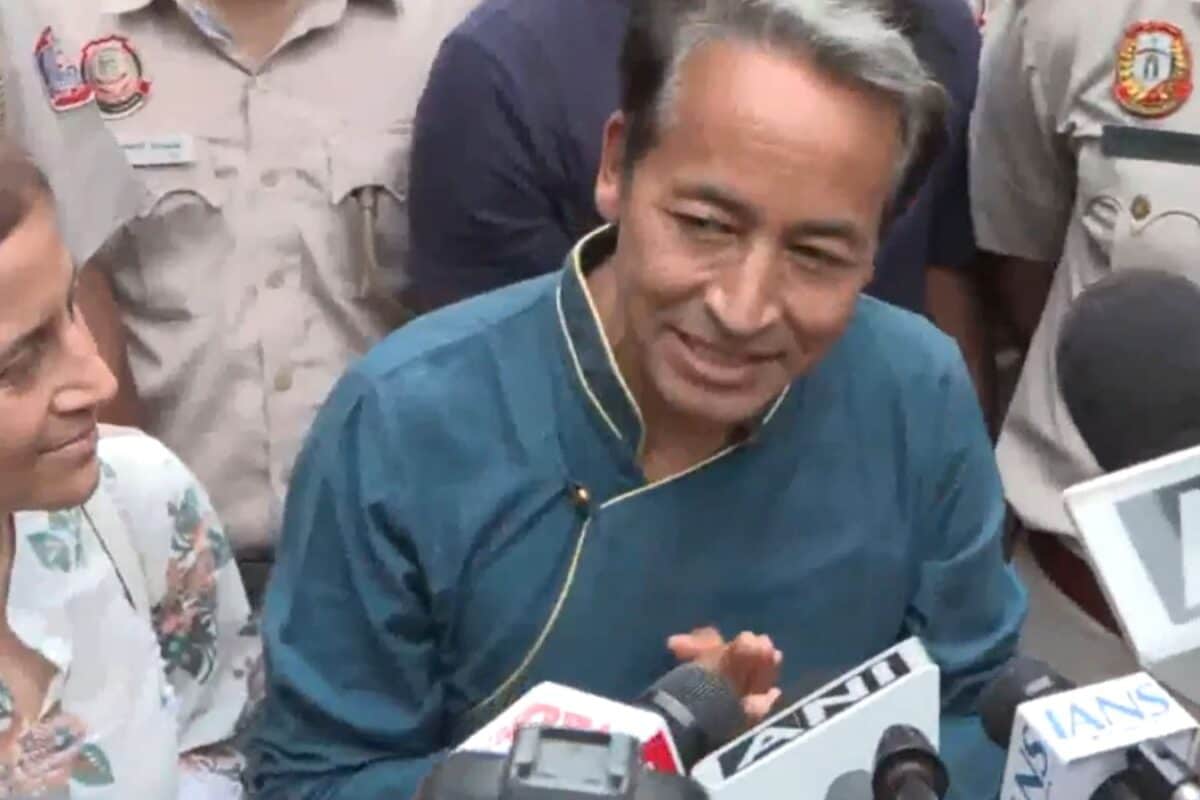 'Gandhian Method Still Relevant': Sonam Wangchuk Pays Tribute At Rajghat After Hospital Discharge