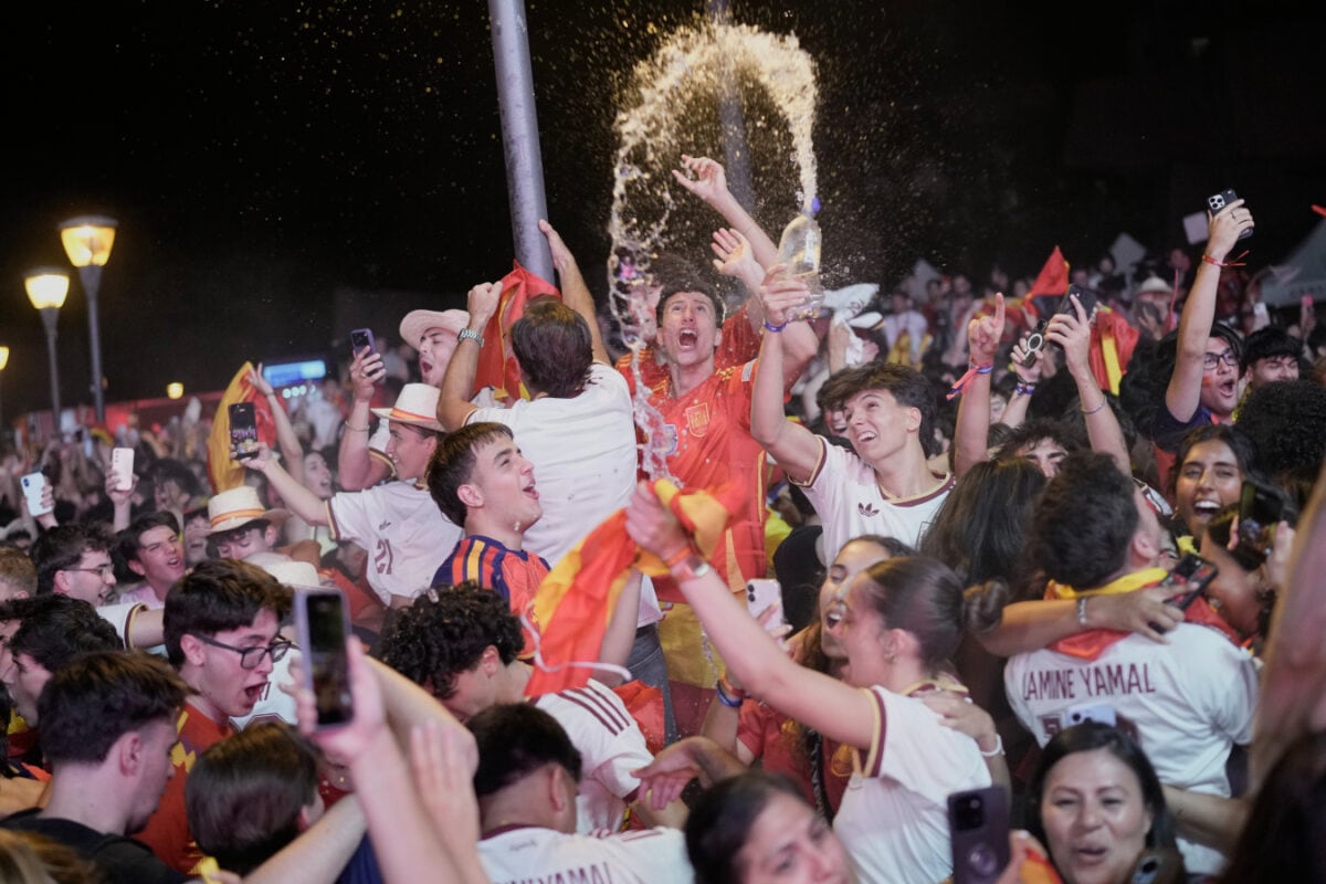 'Long Live Spain!': Madrid Erupts As Fans Celebrate 2-0 Win Over France In FIFA World Cup Semifinal