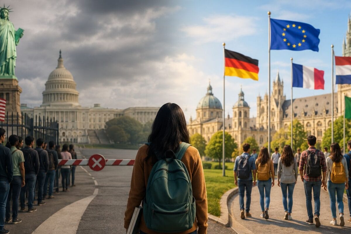The American Dream Is Fading. But Is Europe The Safe Bet Indian Students Think It Is?