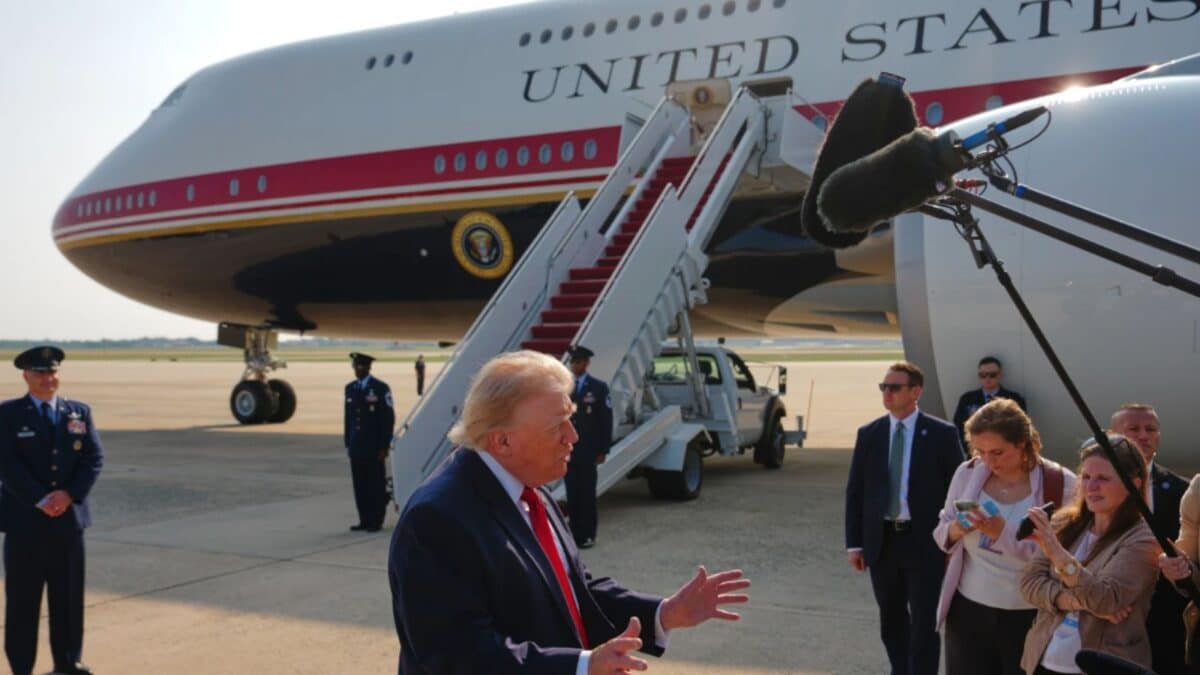 Trump Takes First Flight On Qatar-Gifted Air Force One. Here's What Has Changed