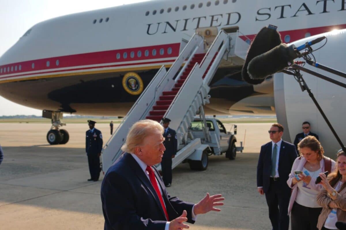 Trump Takes First Flight On Qatar-Gifted Air Force One. Here's What Has Changed