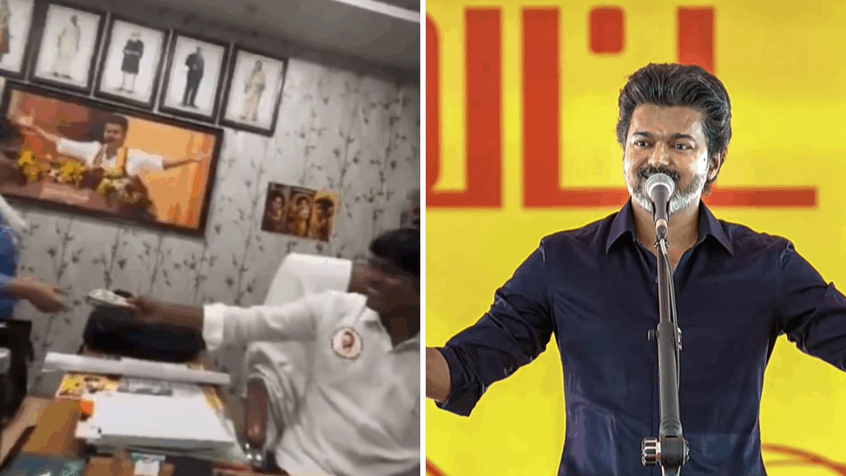 'True Face Exposed': BJP Shares TVK Bribery Video As Vijay's 'No Corruption' Call Goes Viral