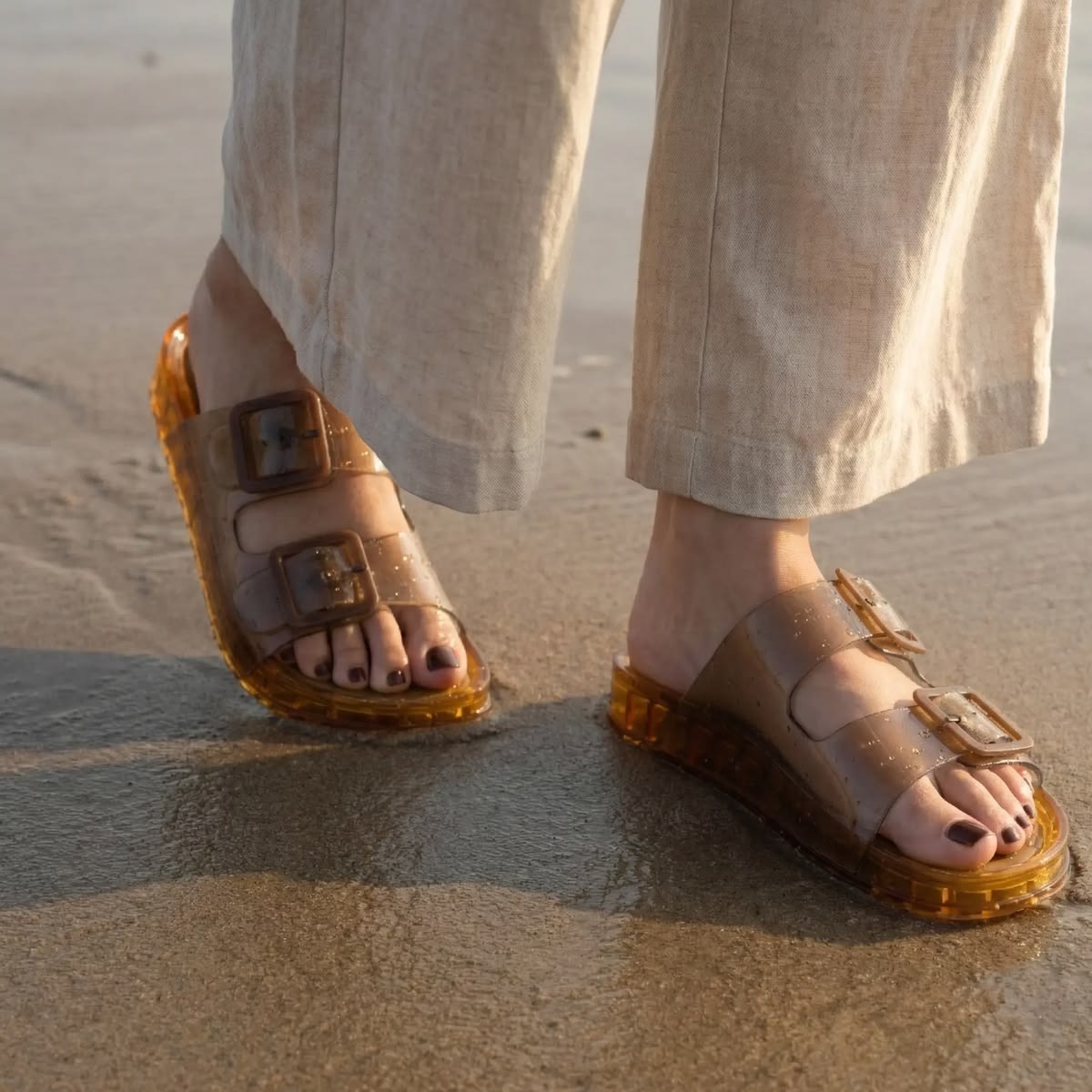 Choose Waterproof FootwearSwap fabric shoes for waterproof sandals, rubber footwear or quick-drying slippers during the rainy season. They dry faster and are less likely to trap moisture. Choose Waterproof FootwearSwap fabric shoes for waterproof sandals, rubber footwear or quick-drying slippers during the rainy season. They dry faster and are less likely to trap moisture.