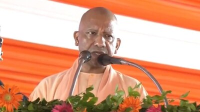 Uttar Pradesh CM Yogi Adityanath at a public event. (CMO)