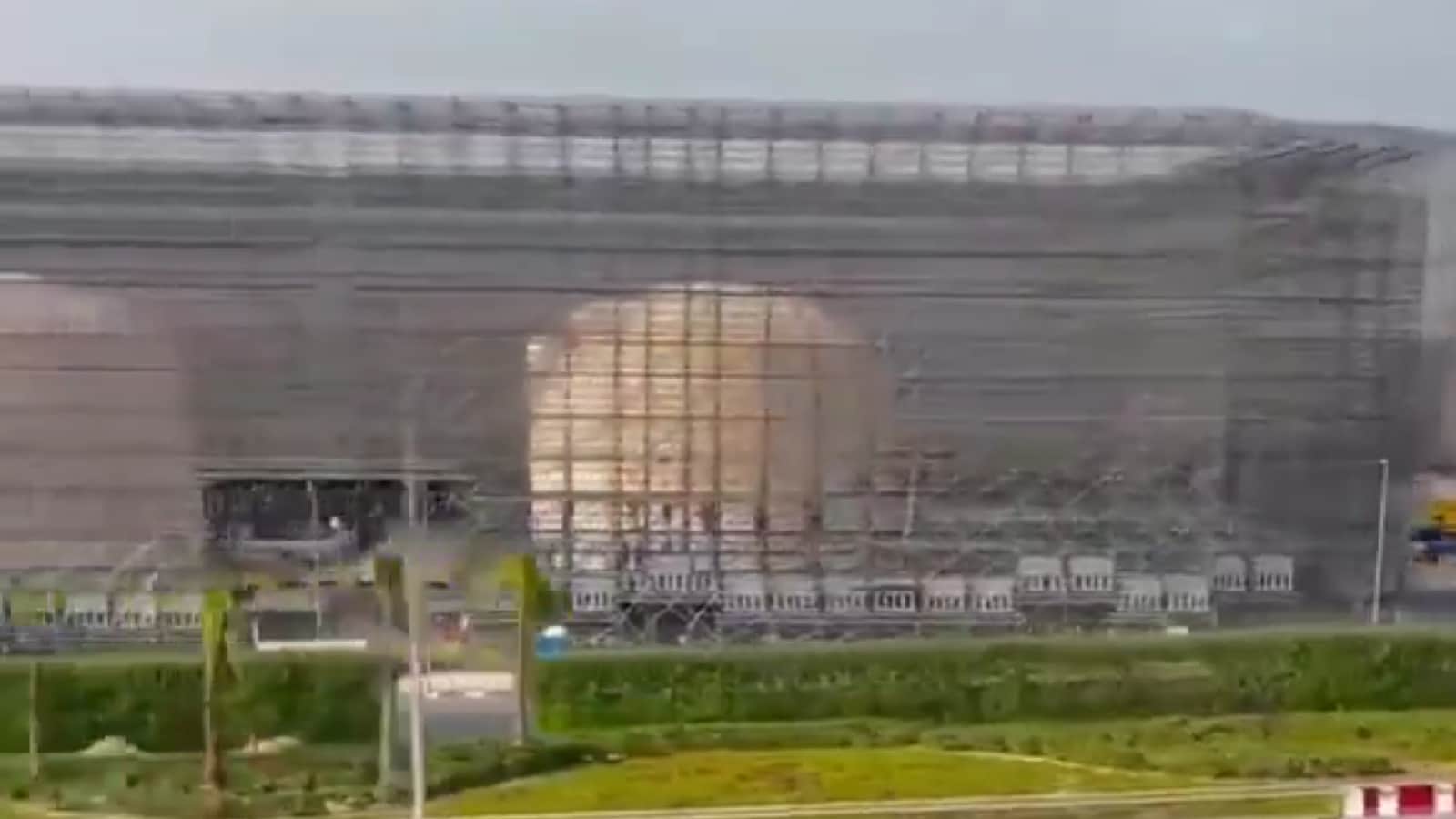 UAE installs metal cages around Abu Dhabi oil storage tanks to shield against drone attacks; move follows Fujairah fire and ADNOC tanker hit