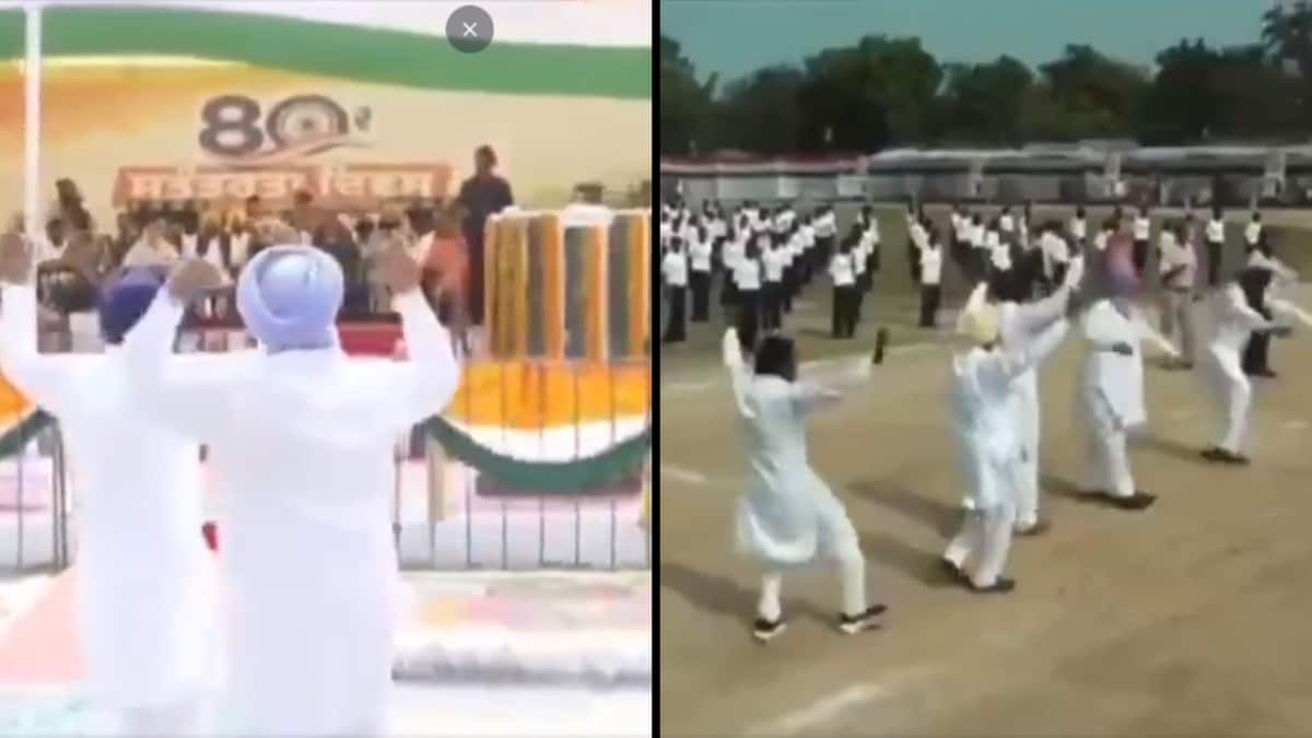 பஞ்சாப் சுதந்திர தின விழாவில் மூத்தோர் நடனம் சர்ச்சை
