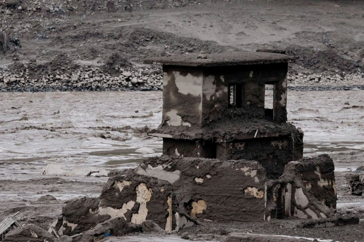 Before And After Satellite Images Show Bhote Koshi Flash Flood Impact In Nepal