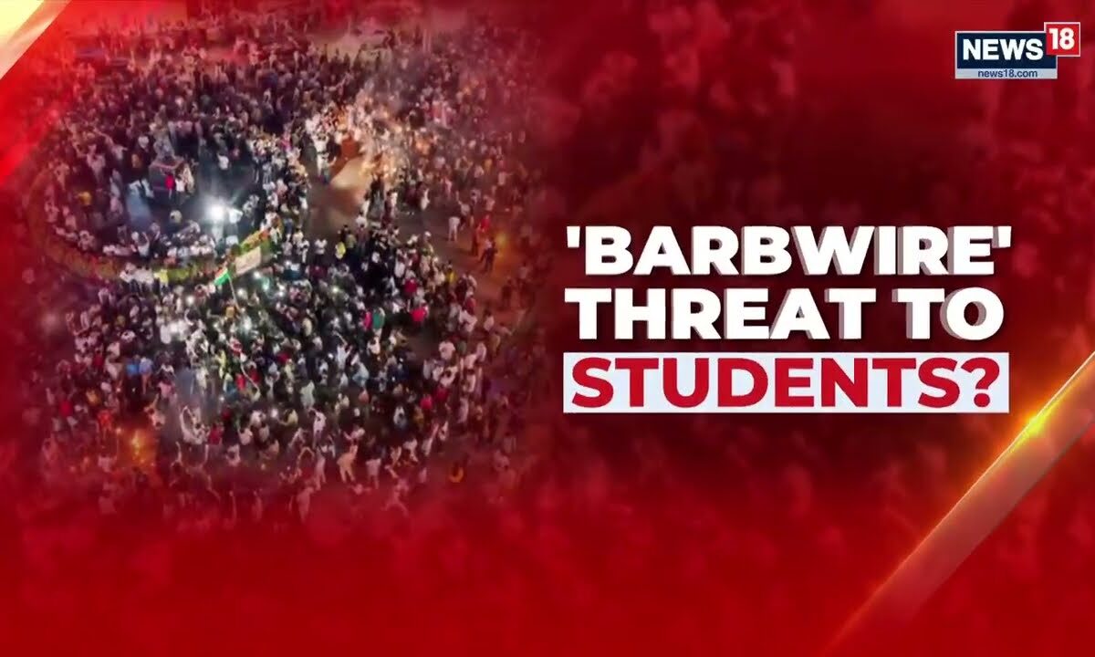 JPSC-JSSC Protest Escalates: BJP Raises Students’ Demands Outside CM Hemant Soren’s Home | News18