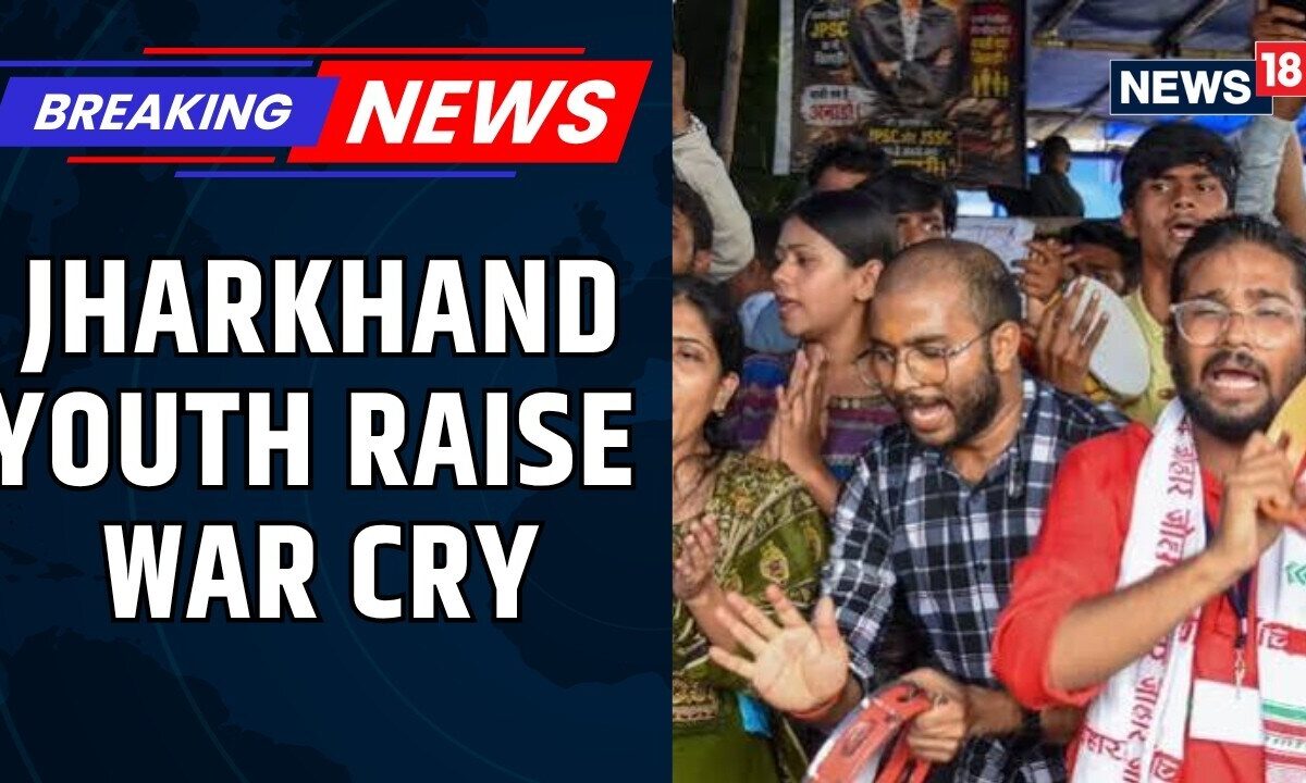 Jharkhand Job Crisis: Students Push Police Barricades Over CGL Exam, Recruitment Irregularities